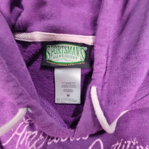 Sportsman's warehouse purple hoodie pullover medium womens - Picture 2 of 5